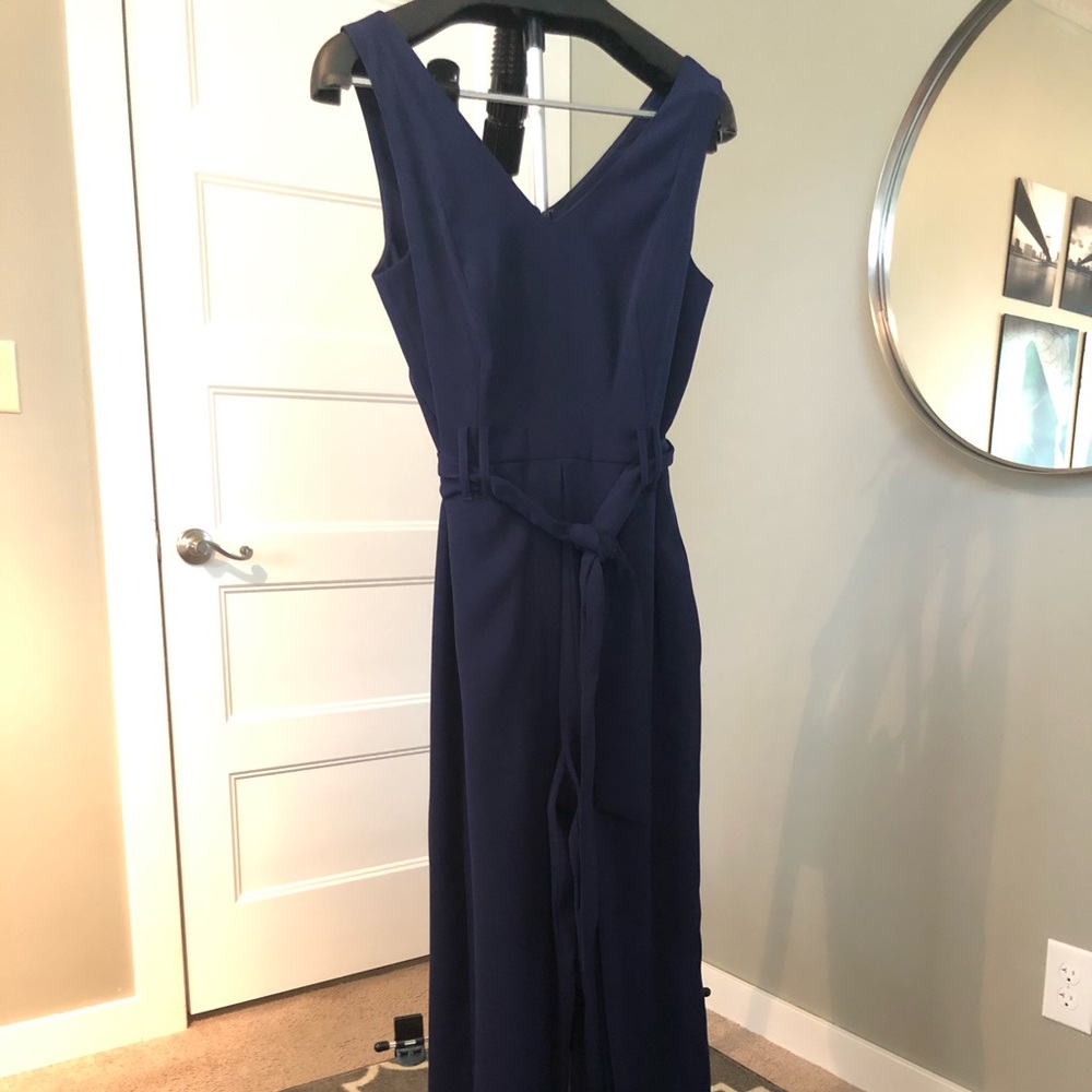Antonio Melani Navy Fitz Tie Waist